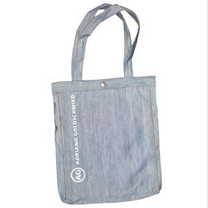 AG ADRIANO GOLDSCHMIED Tote Bag / Denim 16"×14"